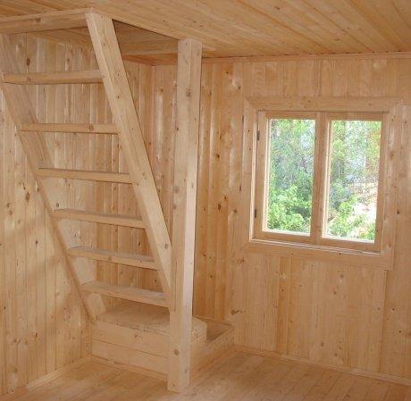 Отделка интерьеров домов натуральной древесиной